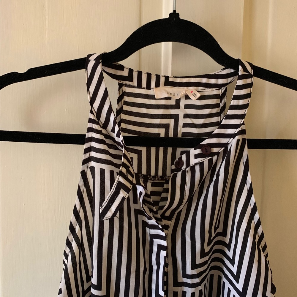 Lush striped top